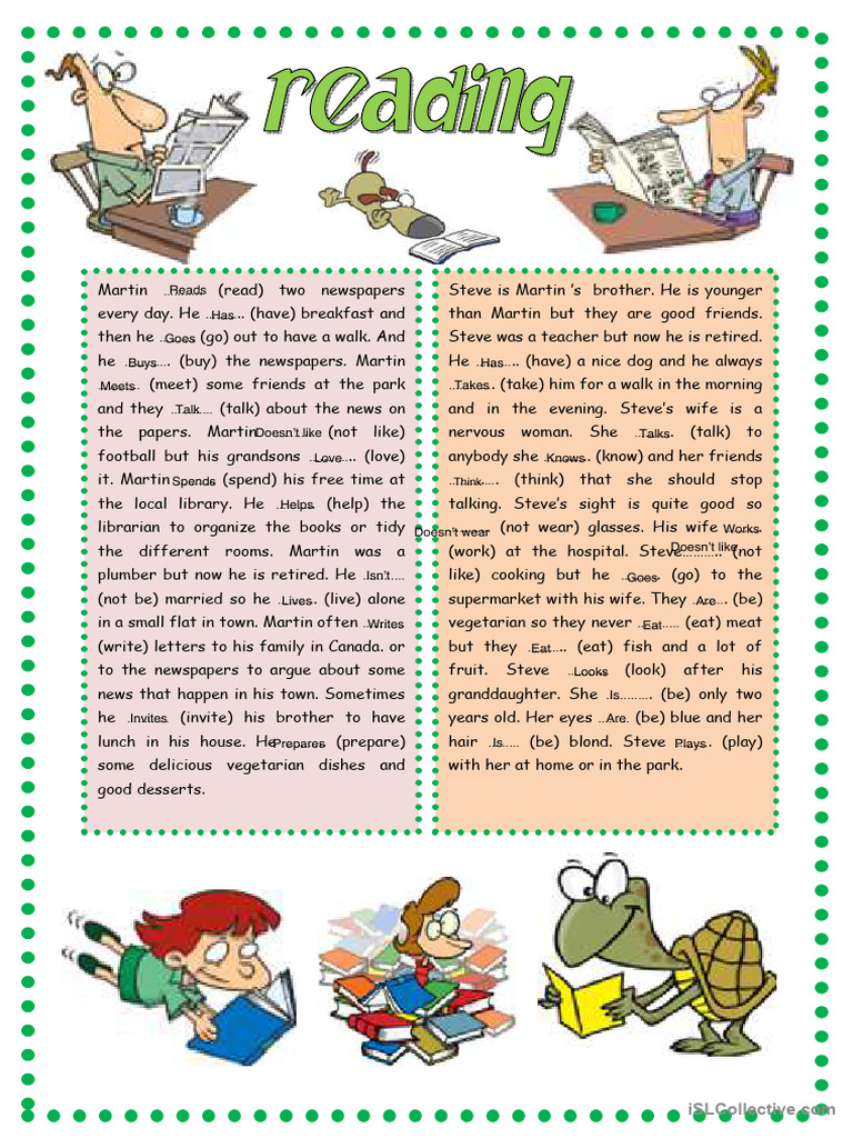 Present Simple Exercises 5 | PDF | Eating Behaviors Of Humans | Cooking