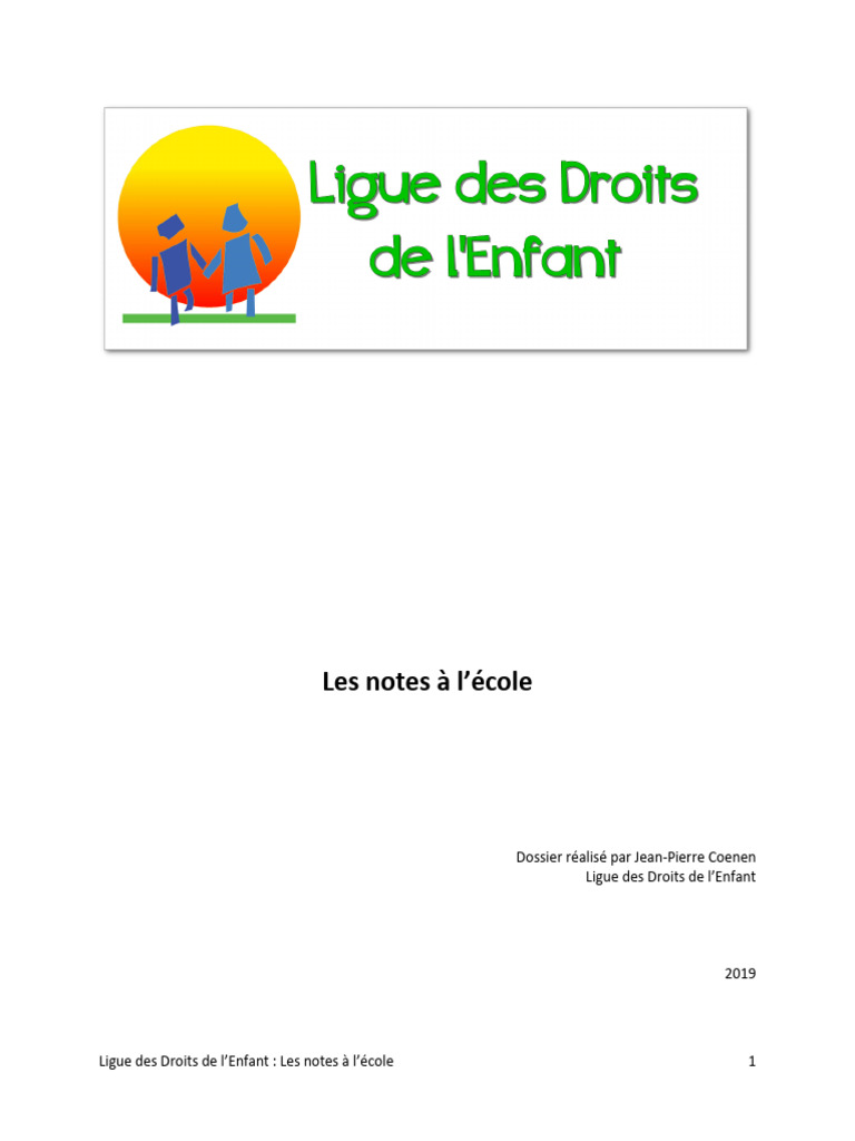 Les enjeux des notes scolaires | PDF | Pédagogie | Apprentissage