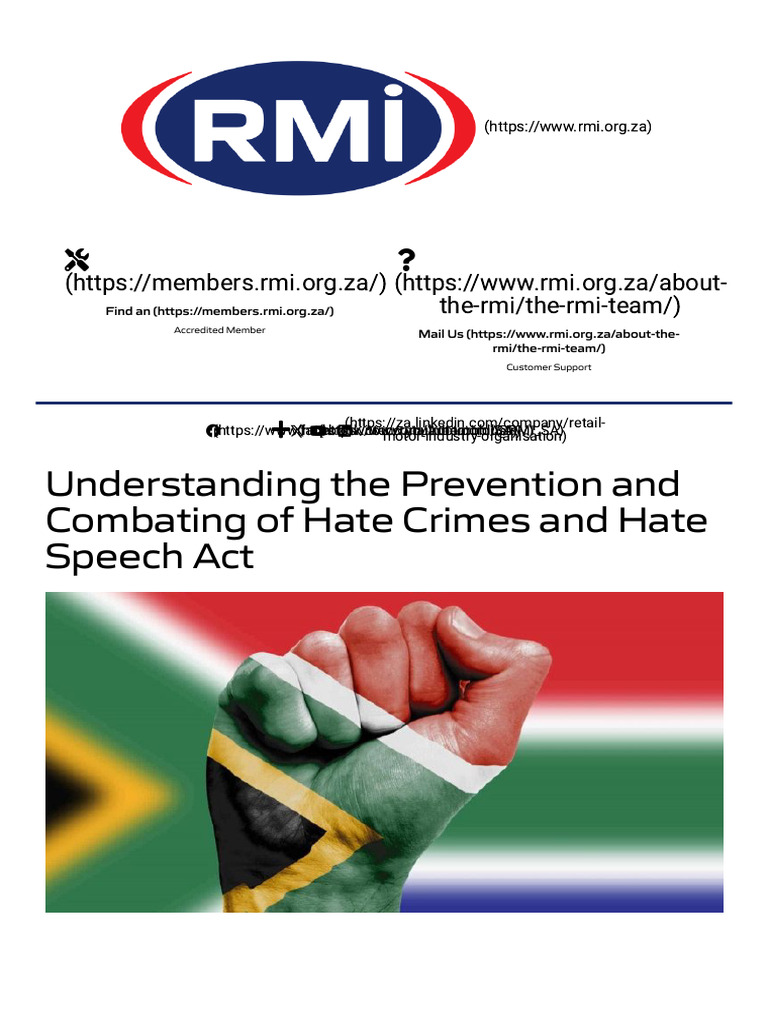 Hate Crimes and Speech Act Overview | PDF | Hatred | Hate Crimes