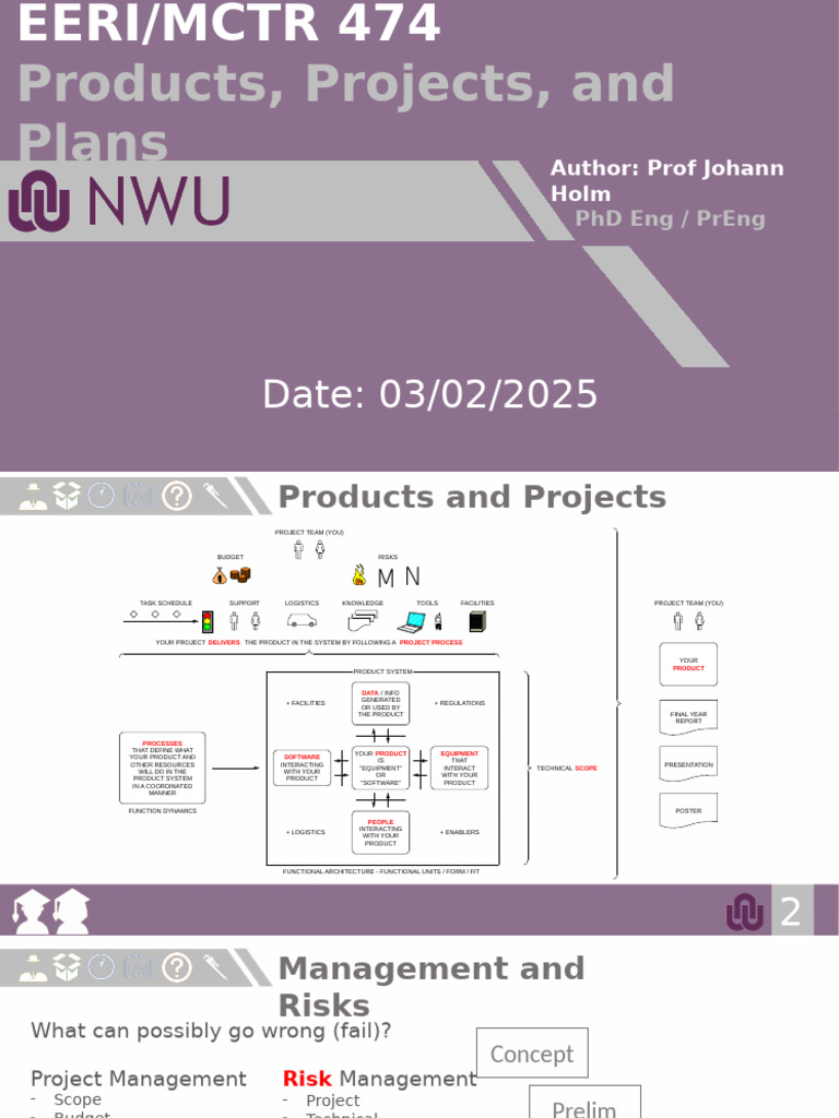 Project Management and Risk Plans Guide | PDF | Project Management ...