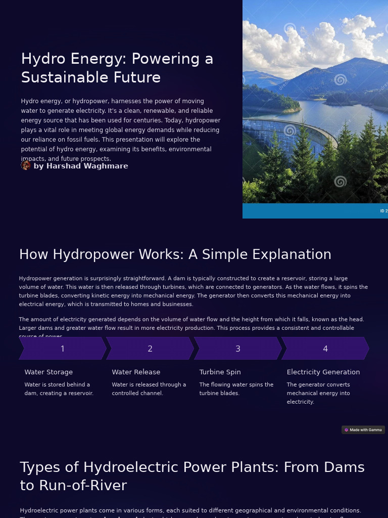 Hydropower: Clean Energy for the Future | PDF | Hydroelectricity ...
