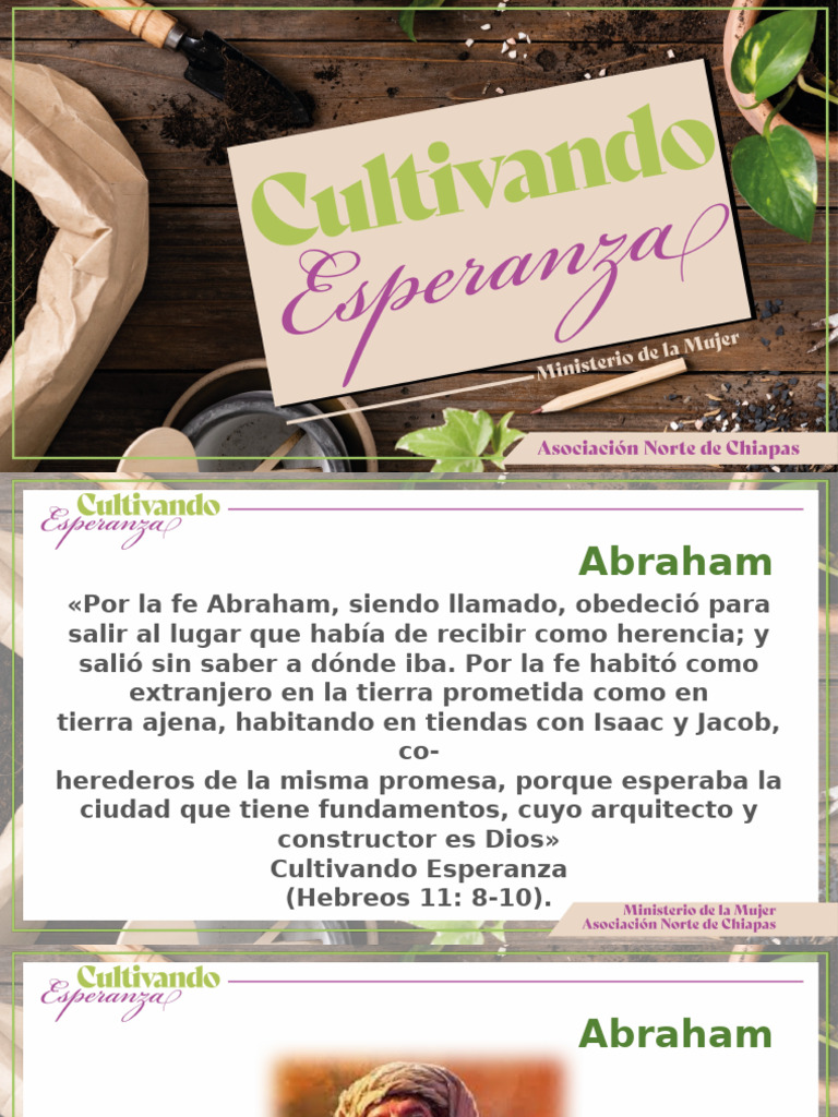 Fe y Esperanza en Abraham y Jesús | PDF | Abrahán | Dios