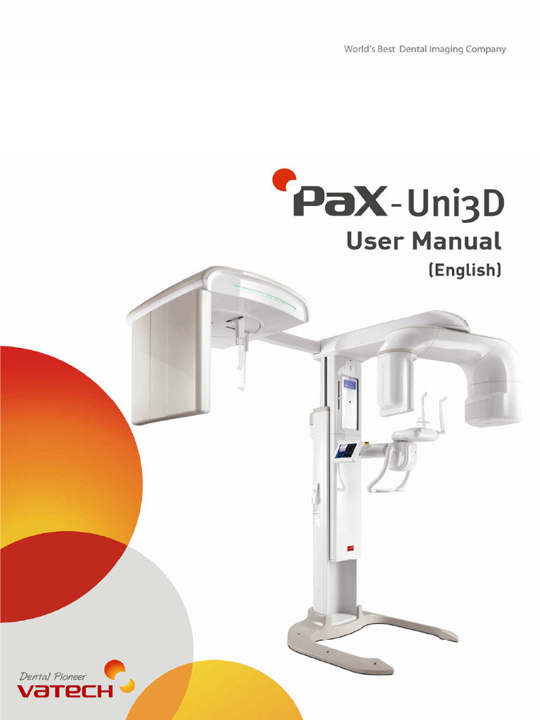 PaX-Uni3D Imaging System Manual | PDF | Ct Scan | Medical Imaging