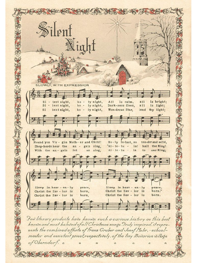 Silent Night Partiture | PDF