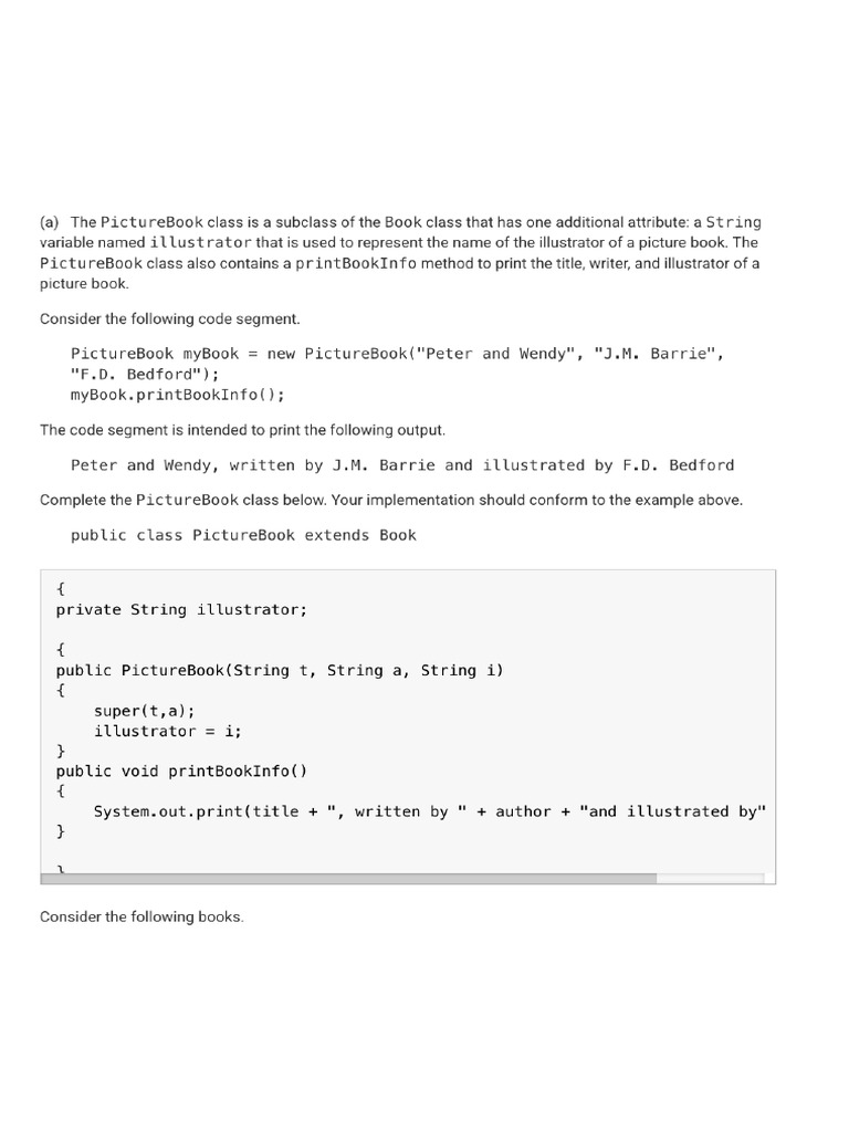AP CSA FRQ UNIT 9 | PDF