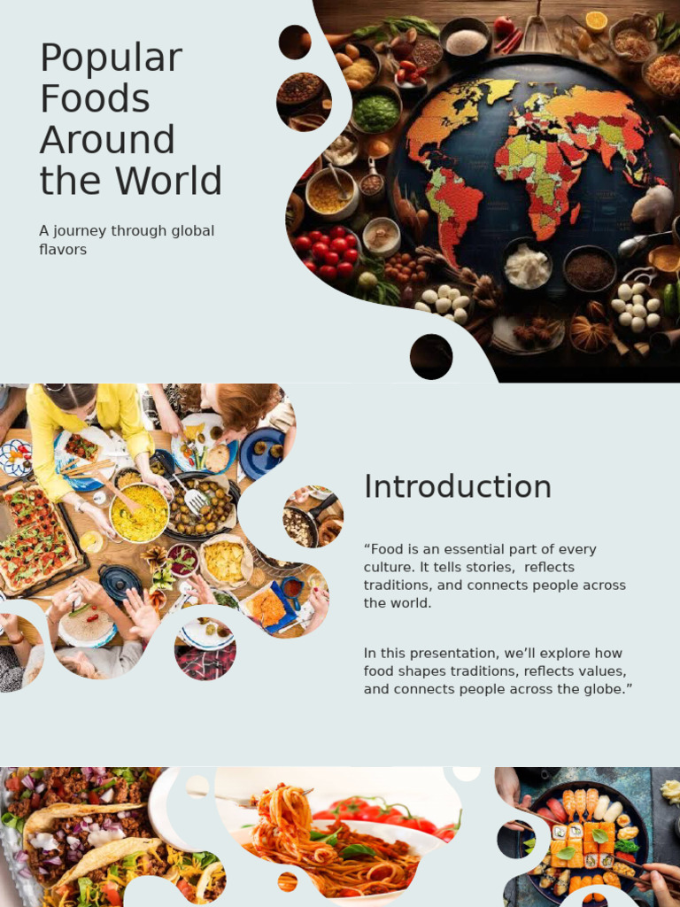 Global Food Cultures Explored | PDF