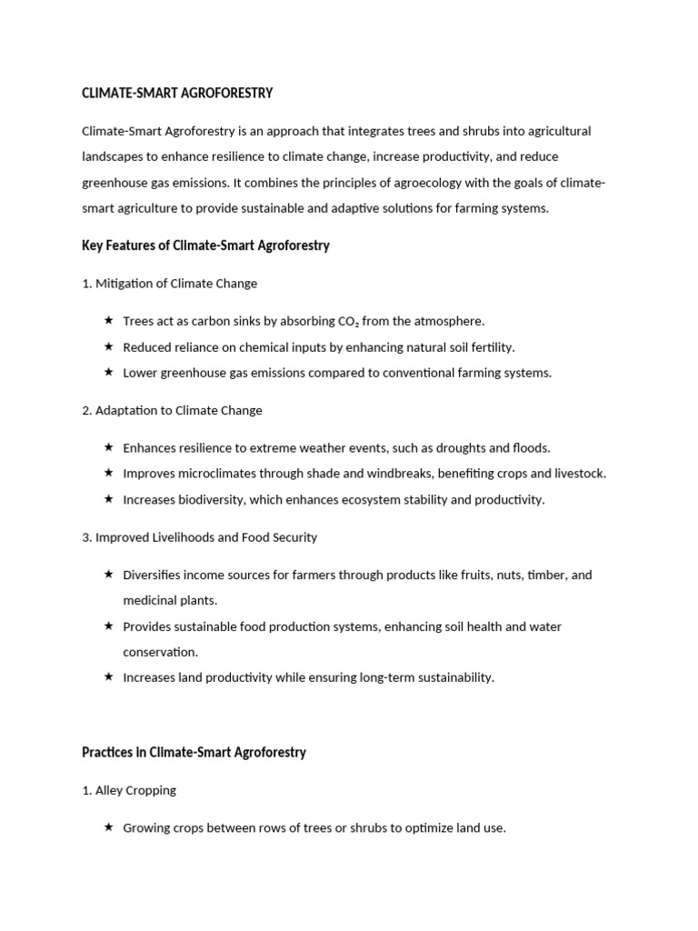 Climate-Smart Agriculture | PDF | Agriculture | Climate Change