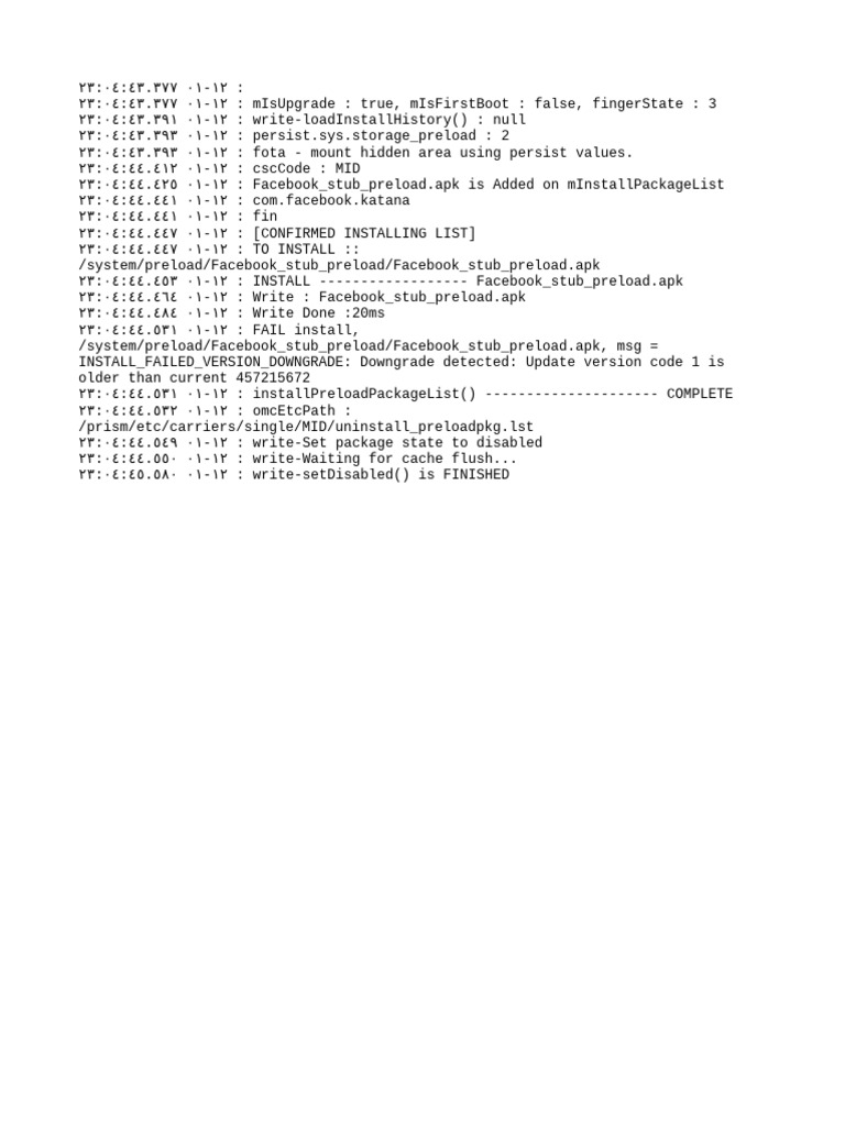 Preload Installer | PDF