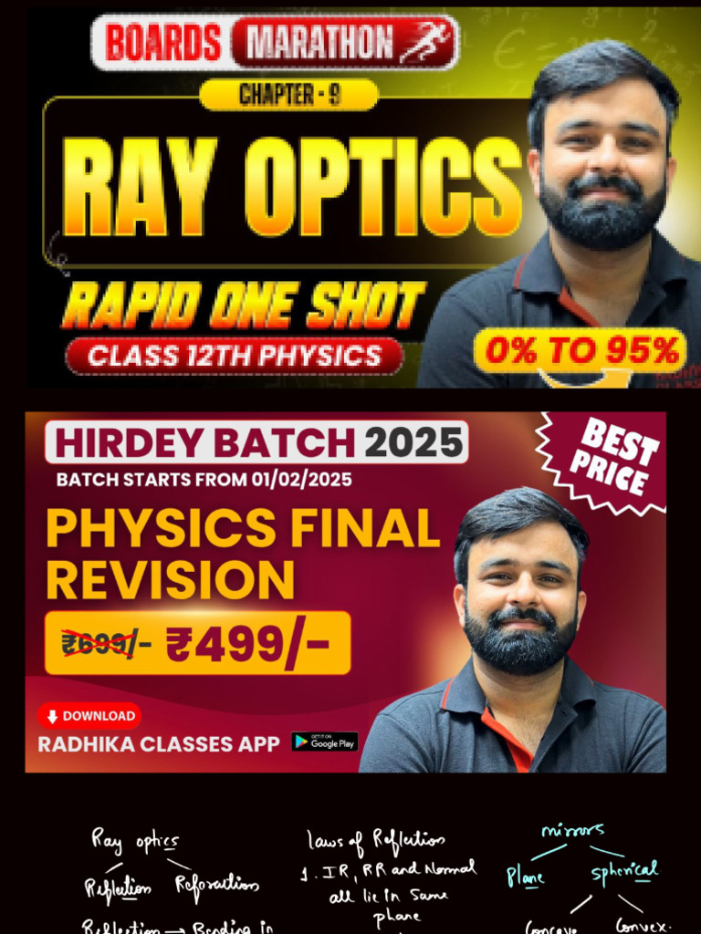 Ray Optics Rapid One Shot | PDF