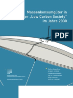 Massenkonsum in Einer Low Carbon Society 2030 - Marine Litter / Meeresvermüllung (Dimplomarbeit)