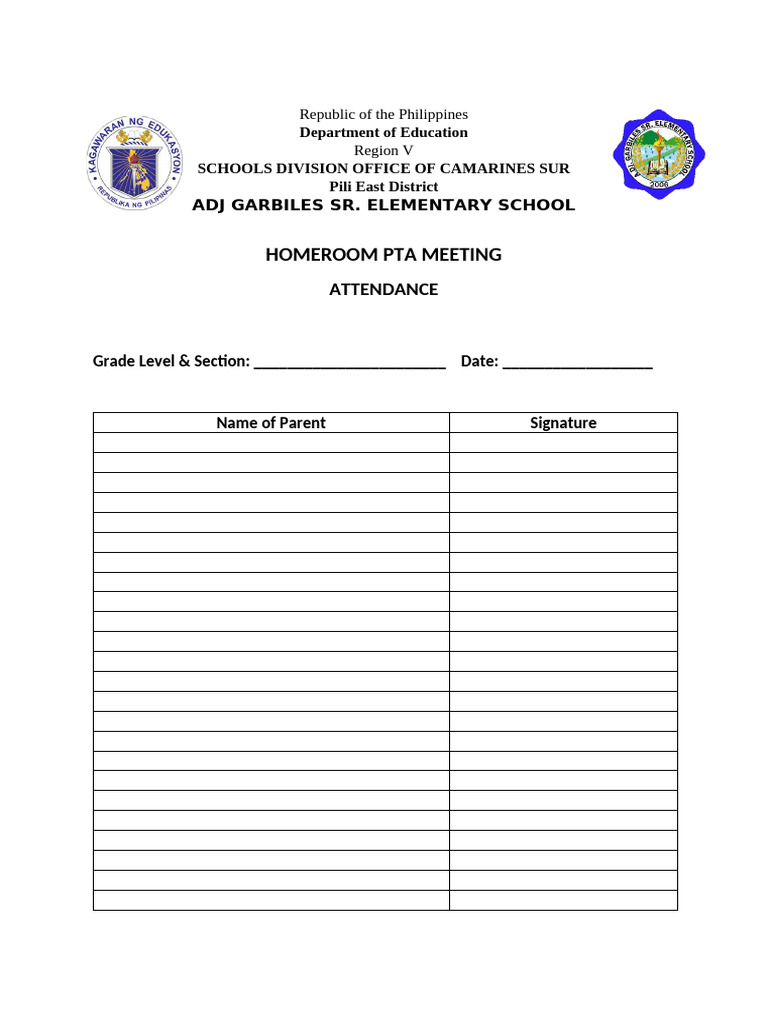 Attendance | PDF