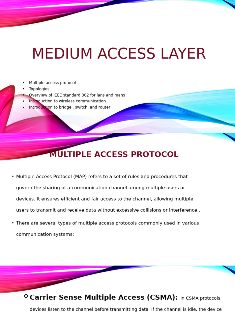 Understanding Network Protocols and Topologies | PDF | Channel Access ...