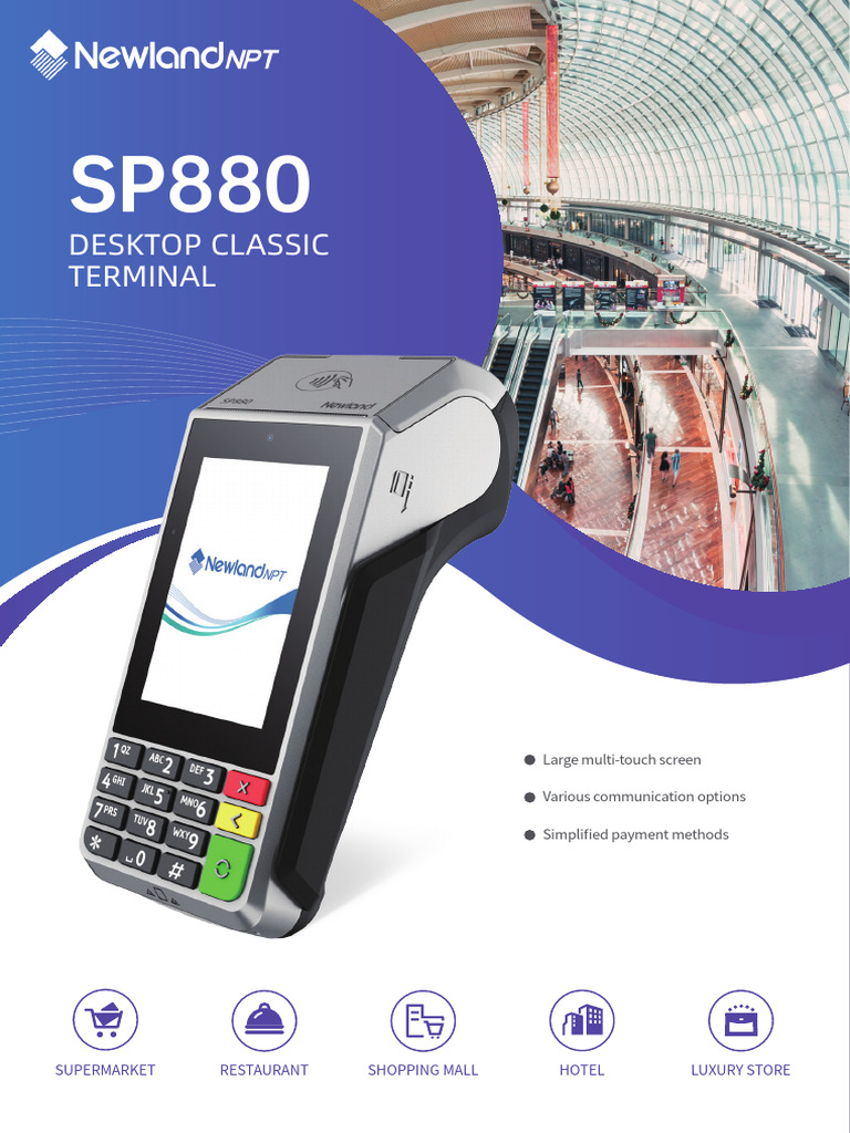SP880 - Datasheet | PDF | Emv | Computer Hardware
