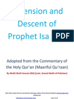 Ascension and Descent of Prophet Isa (AS)
