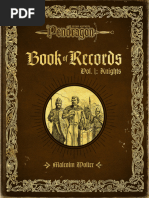 Pendragon 3rd Edition (CHA) - ARCHIVER - Collector's List