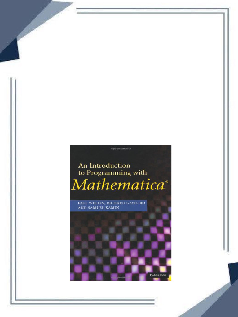 An introduction to programming with mathematica 3rd edition paul r