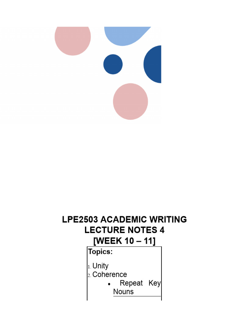Lpe2503 Lecture Notes 4 (Week 10 - 11) | PDF | Curry