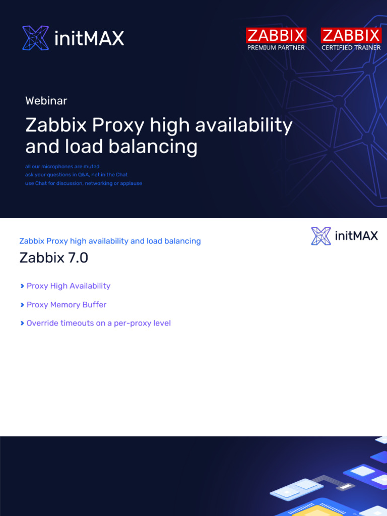 Zabbix Proxy HA & Load Balancing | PDF | Proxy Server | Load Balancing ...