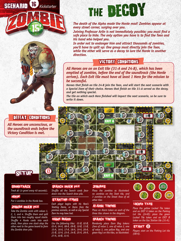 Zombie Survival Game Setup Guide | PDF
