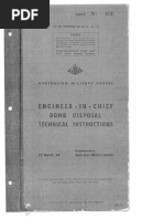 Download AMF Engineer-In-Chief Bomb Disposal Technical Instructions 1944 by BOUGAINVILLE1 SN82814550 doc pdf