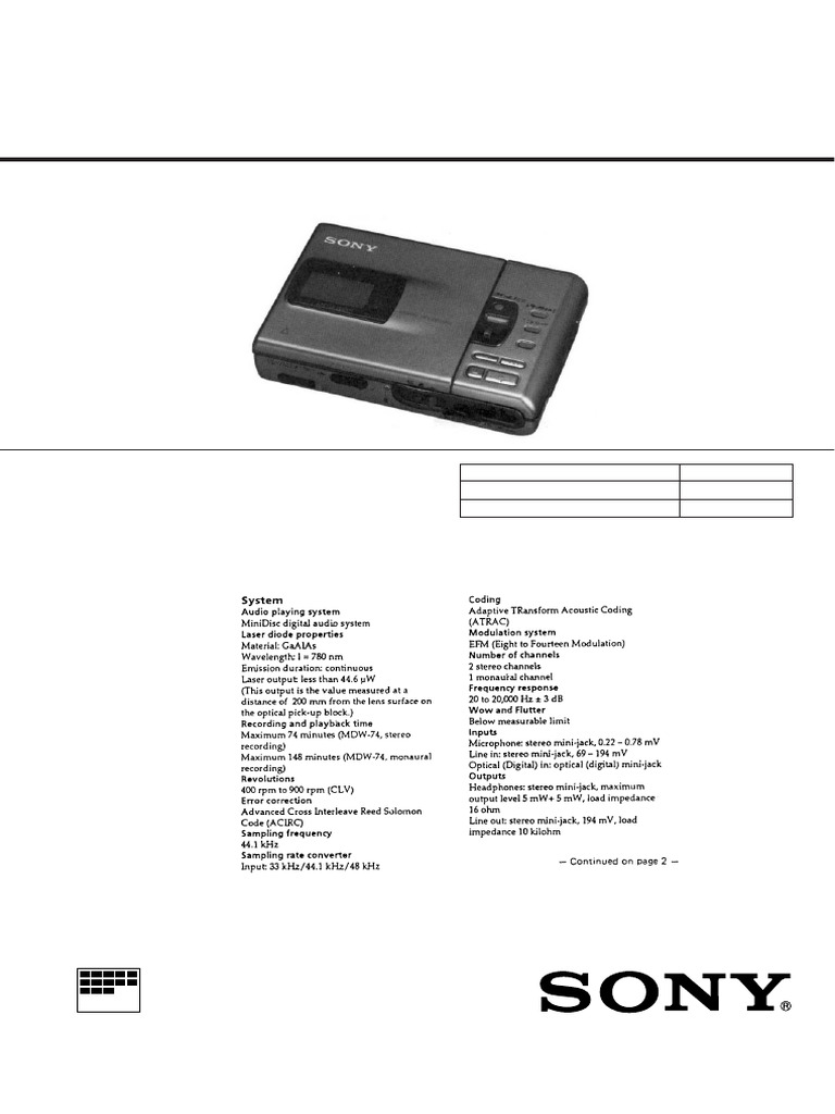 SONY MZ-R30 | PDF | Printed Circuit Board | Electrical Engineering