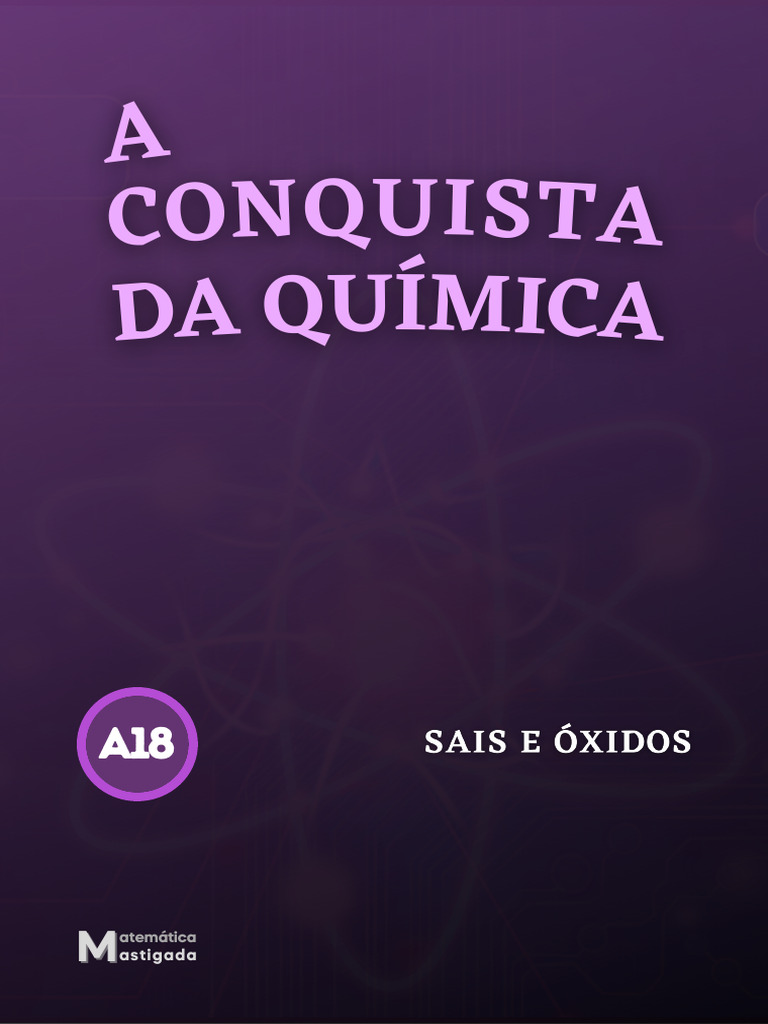 Sais e Óxidos: Conceitos e Nomenclatura | PDF | Óxido | Sal (Química)