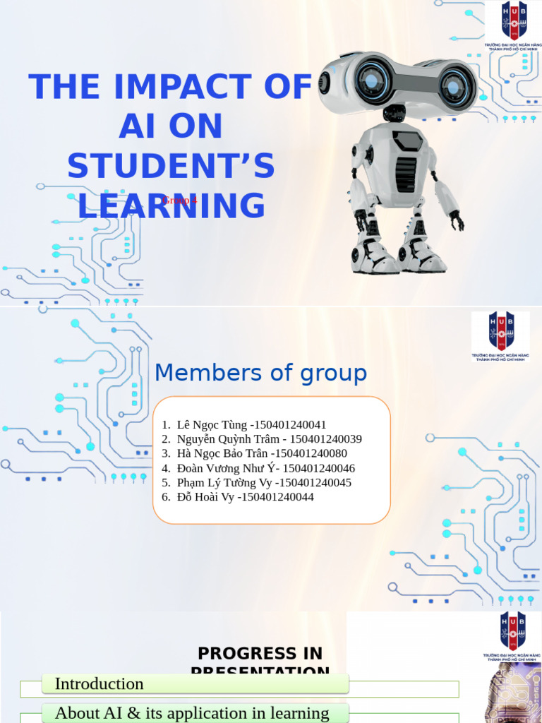 AI's Impact on Student Learning | PDF | Artificial Intelligence ...