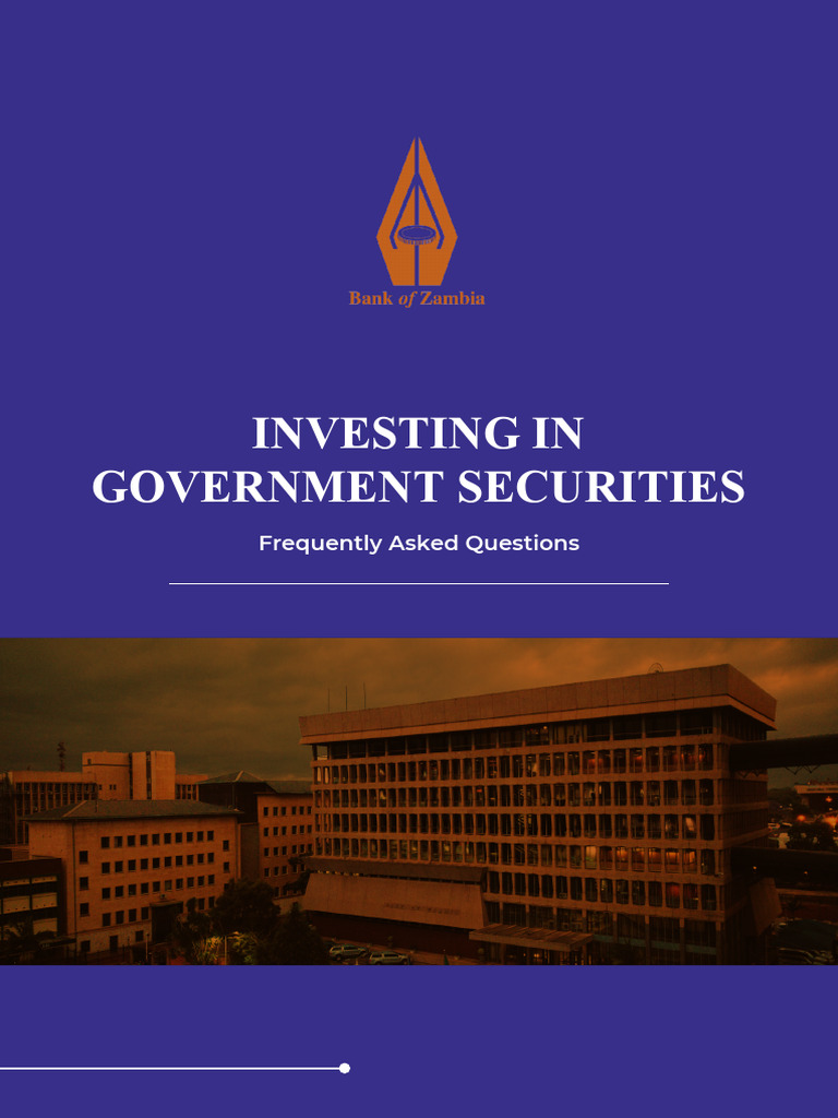 Investing in Zambian Government Securities | PDF | Bonds (Finance ...