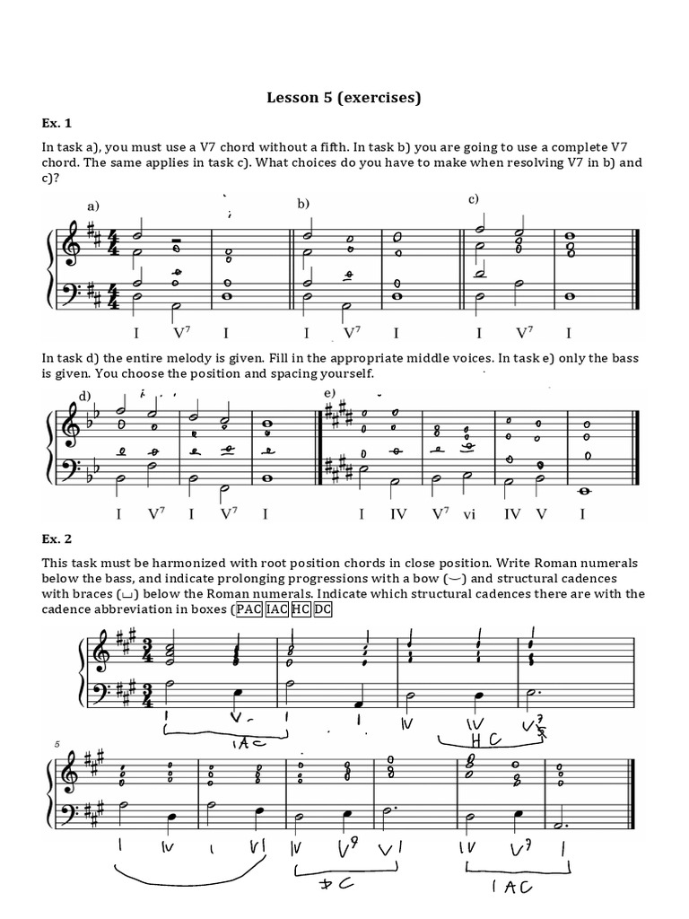 Lesson+5+ (Exercises) Iooo | PDF