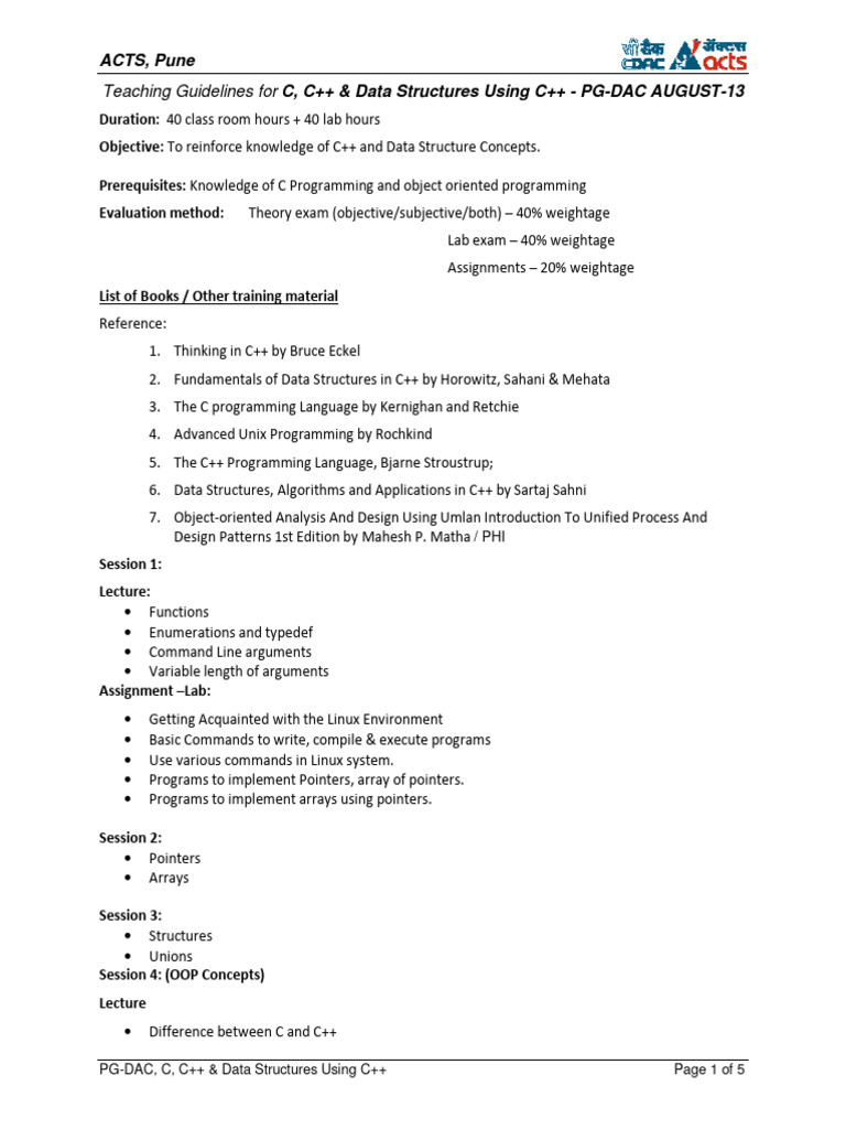 C++AnddatastructureusingC++ | PDF | C++ | Object Oriented Programming