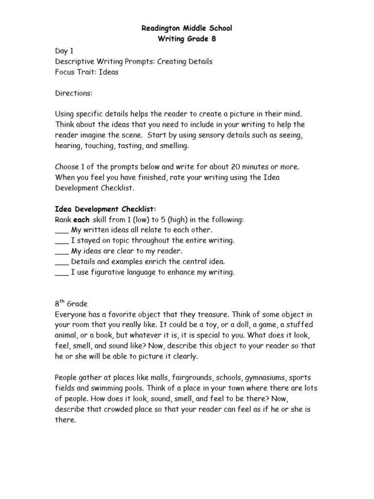 10 Writing Lesson Plans RMS 8 | PDF | Poetry | Essays