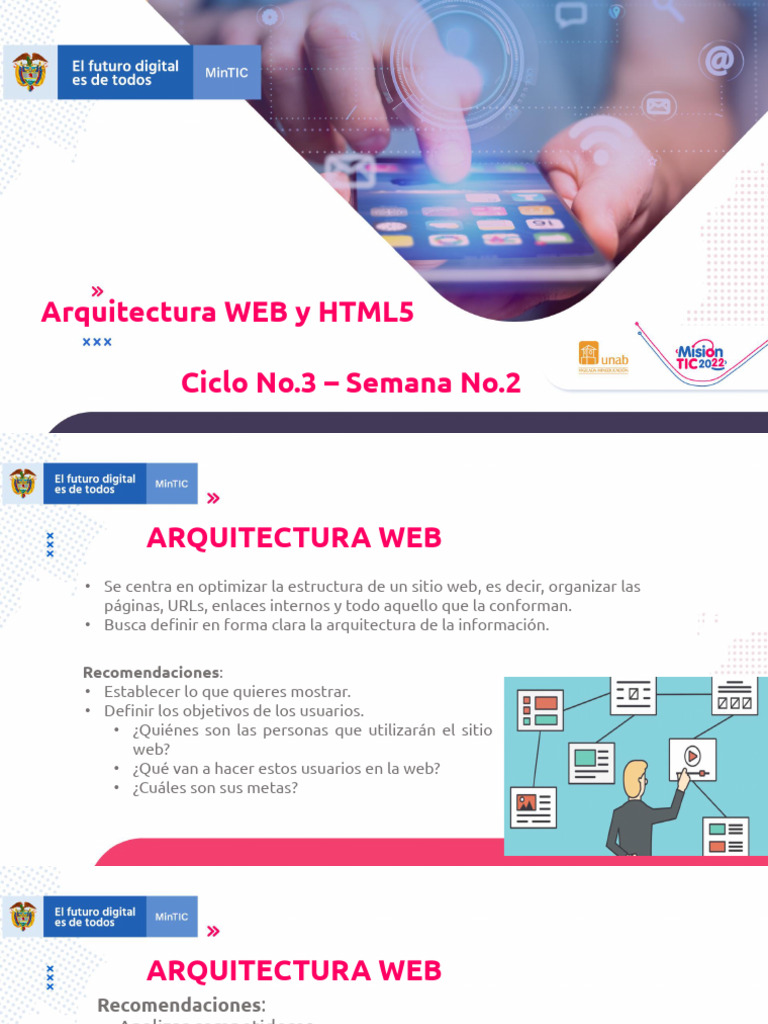 Guía de Arquitectura Web y HTML5 | PDF | HTML | Red mundial