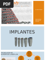 Catálogo de Implantes Tapered BioHorizons | PDF | Implante dental