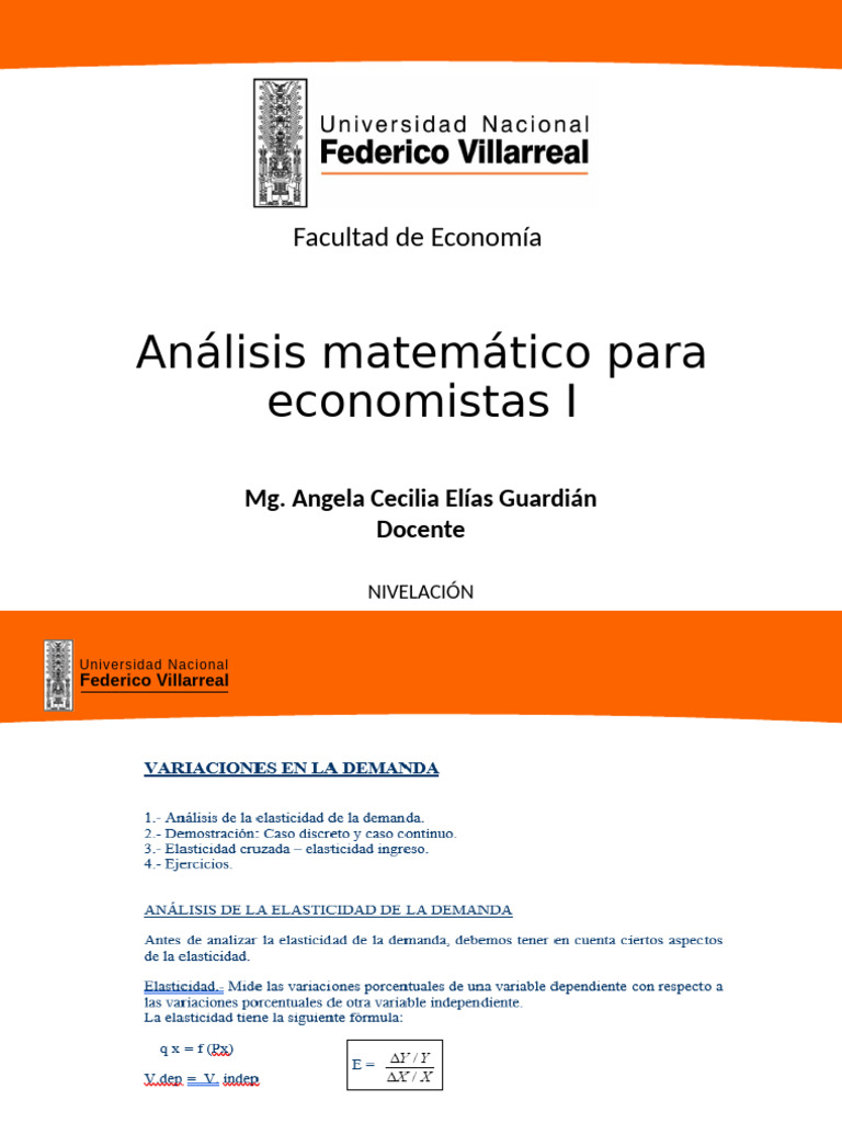 Análisis Matemático para Economistas | PDF