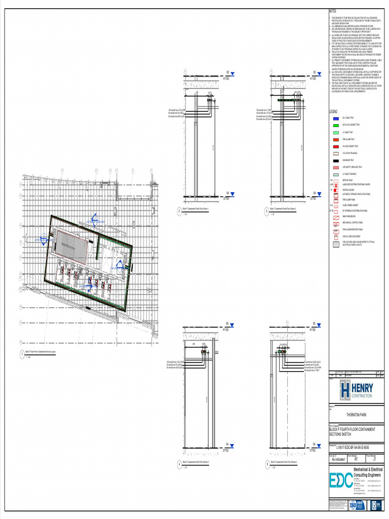 Fourth Floor Electrical Containment Layout | PDF