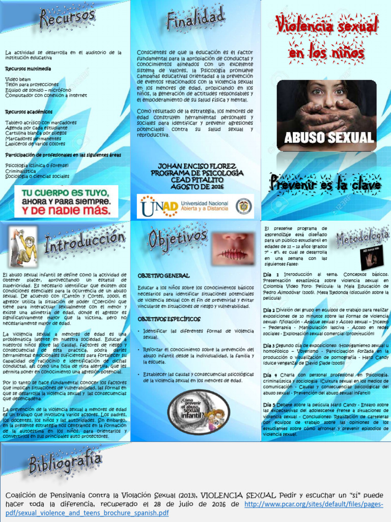 Prevención de Violencia Sexual Infantil | PDF | Violencia | Violencia ...