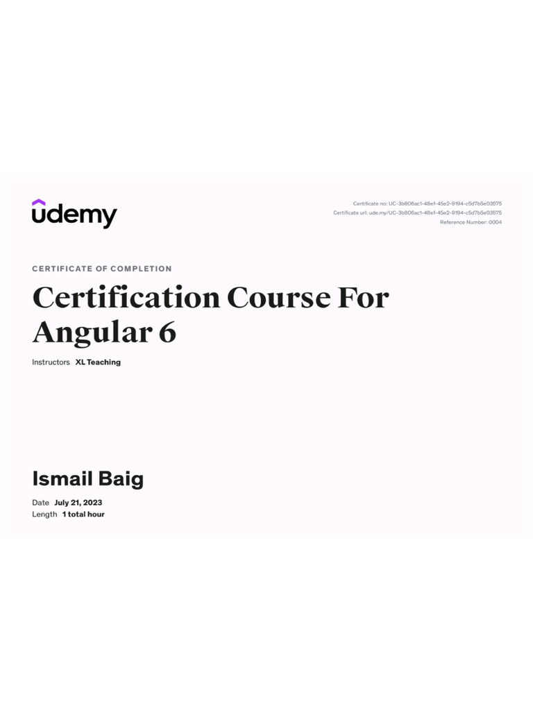 Angular 6 | PDF