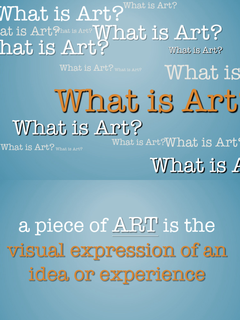 Understanding Art: Purpose and Perception | PDF | The Arts | Liberal ...