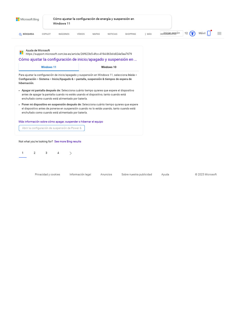 Ajustar energía y suspensión en Windows 11 | PDF