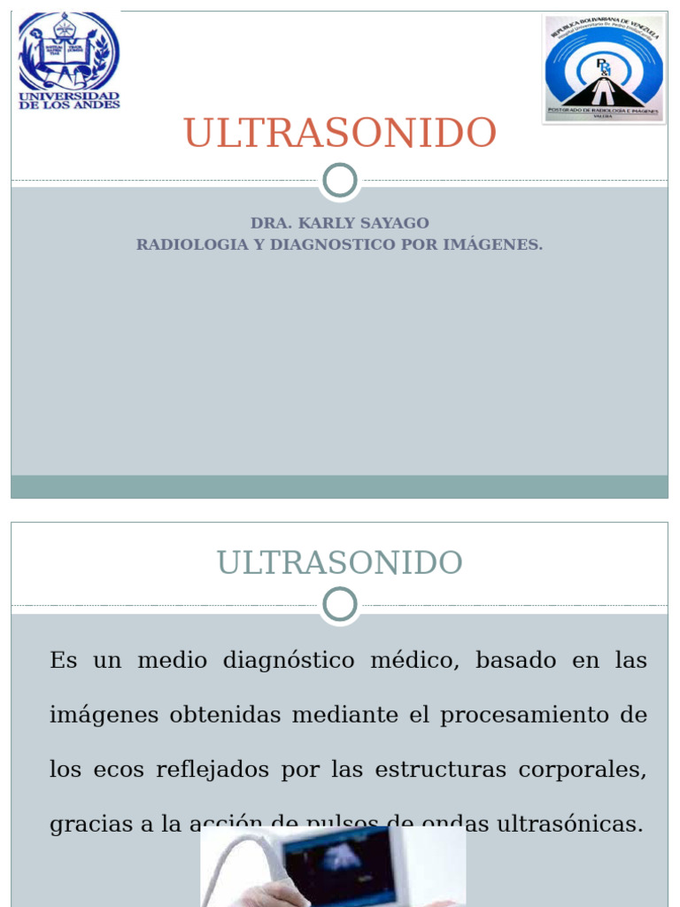 ECOGRAFIA | PDF | Ultrasonido médico | Ultrasonido