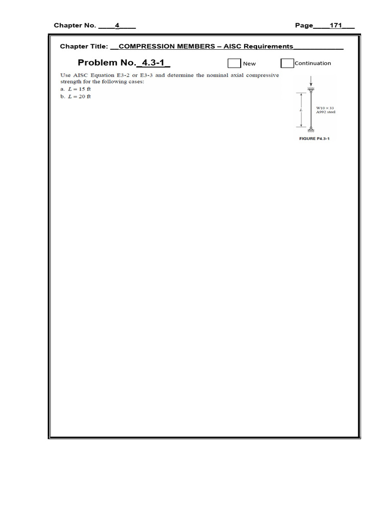 AISC Compression Members Guide | PDF