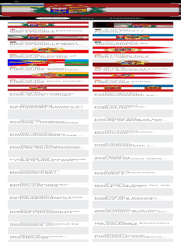 Intermarium Flag - Google Search | PDF | Websites