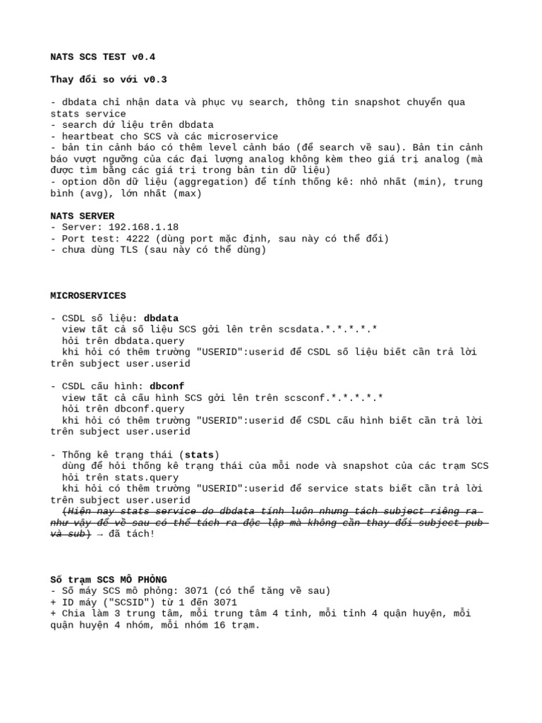 NATS Test 0.4c 1654149546 | PDF