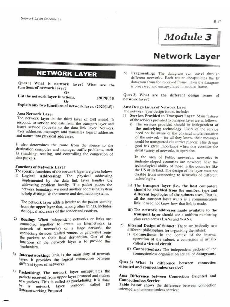 CN Mod 3 | PDF