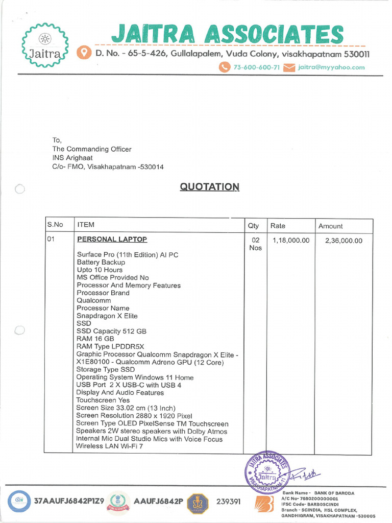 Budgetry Quotation | PDF