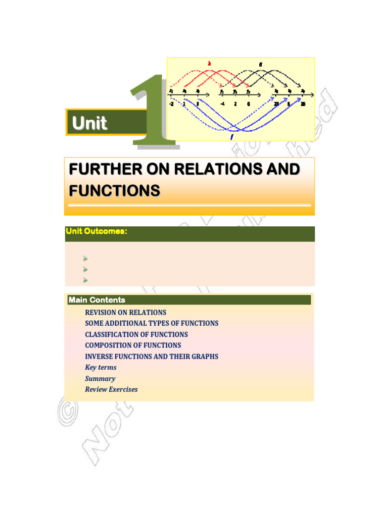 Understanding Relations and Functions | PDF | Exponentiation | Function ...