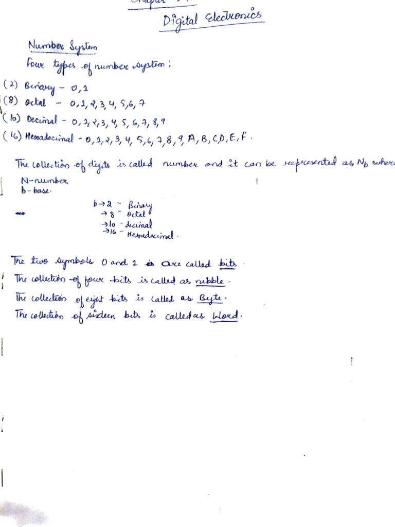 Digital Electronics | PDF