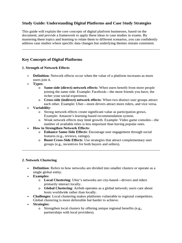Harvard Doc Ecommerce Notes | PDF | Risk | Incentive