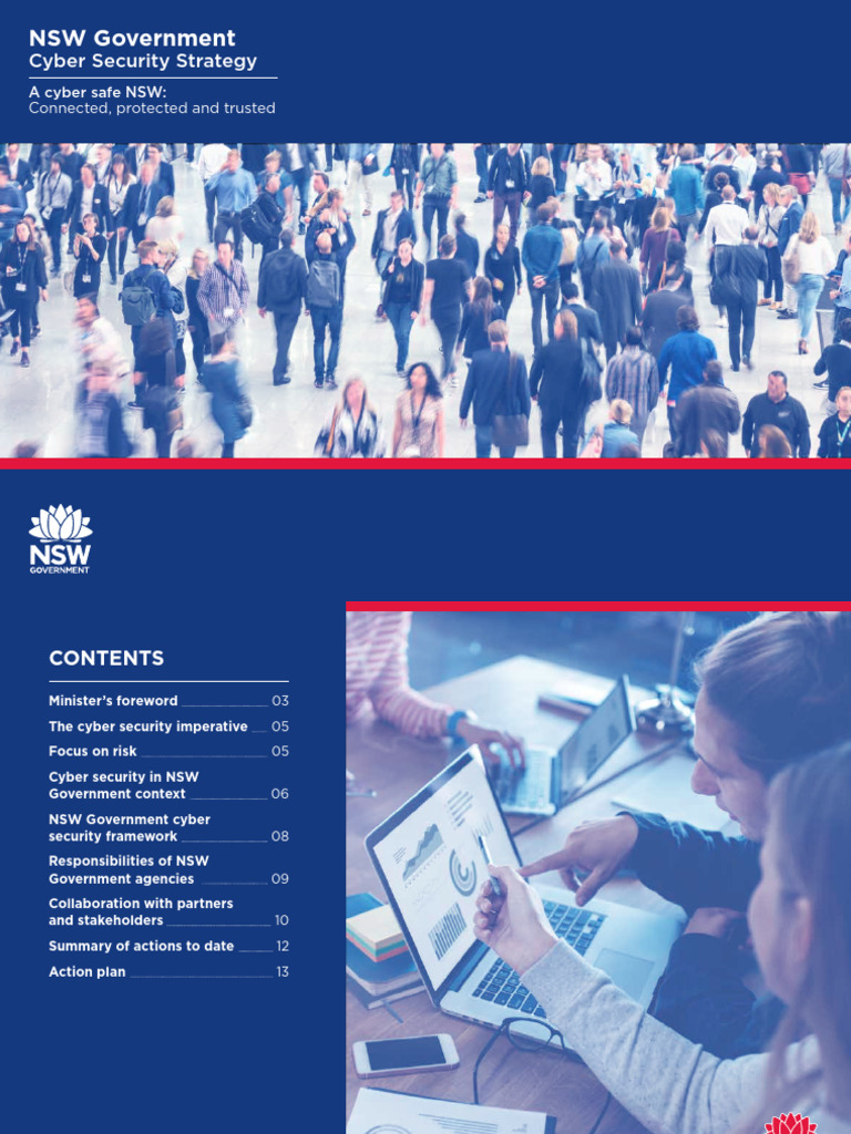 NSW Cyber Security Strategy 2018 | PDF | Computer Security | Security