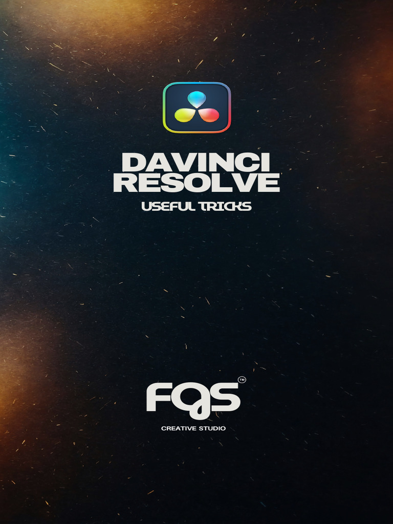 FG Salomon+-+davinci+resolve+guide+ | PDF | Computer Graphics ...